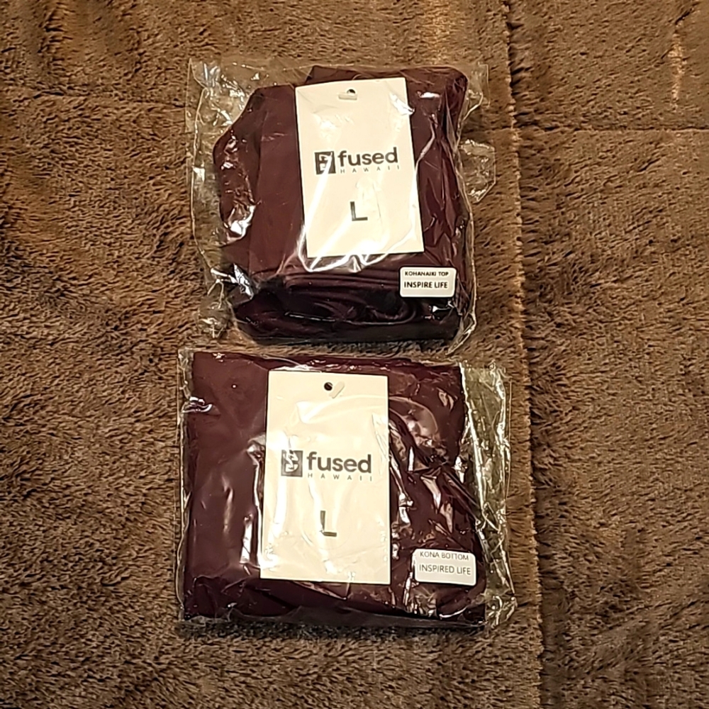 Fused Hawaii Large Kohanaiki Top & Large Kona Bottom set